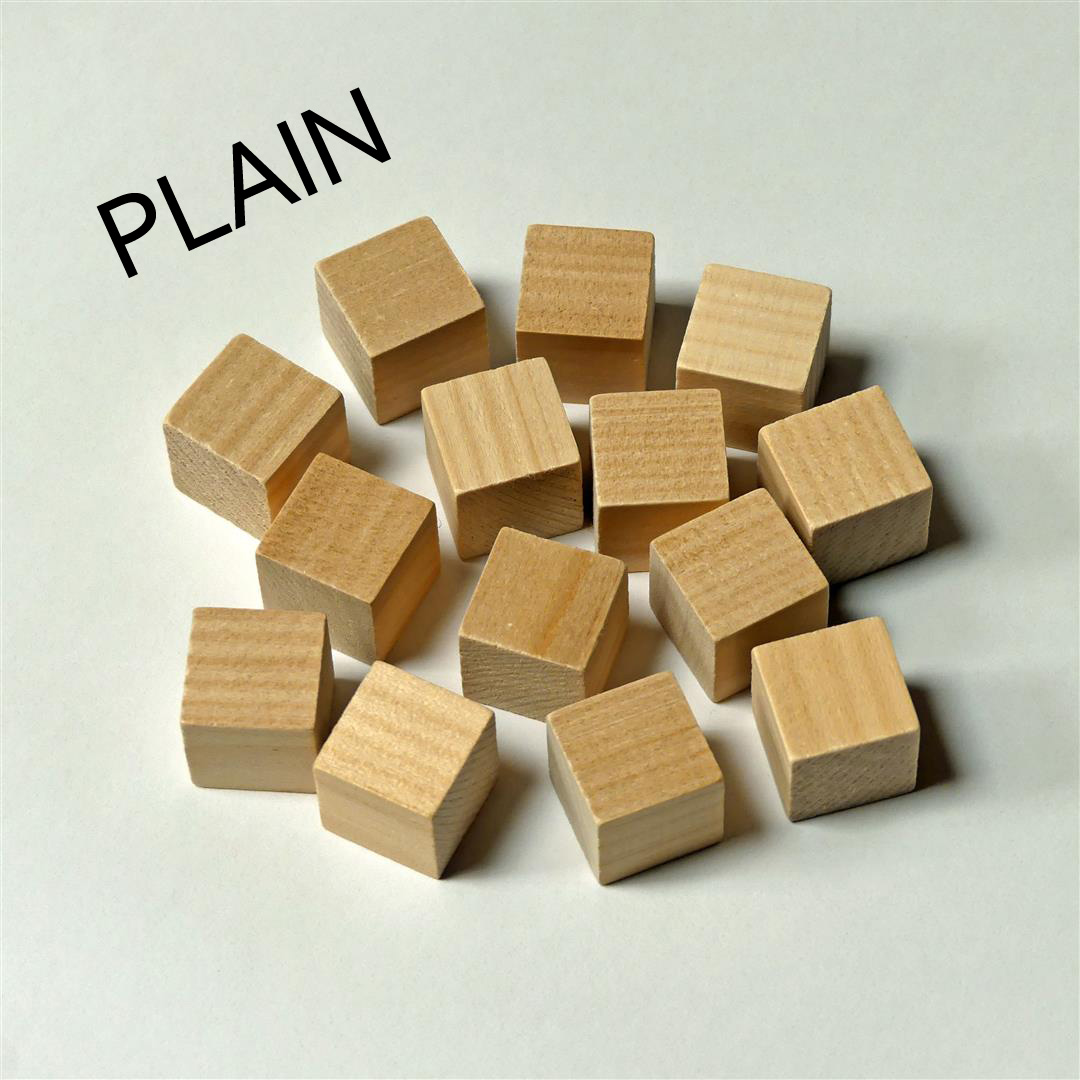 Plain wooden blocks clearance wholesale